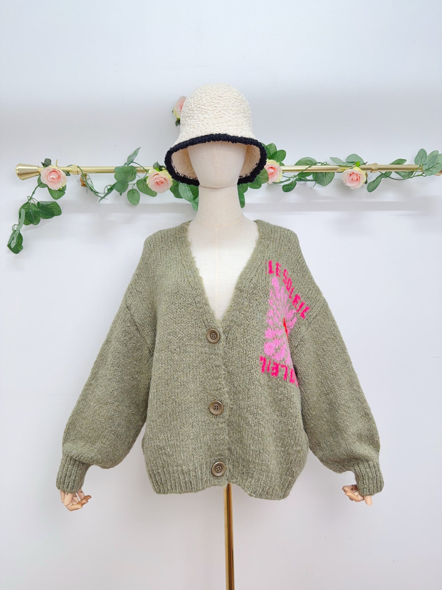 Le Soleil Strick Cardigan