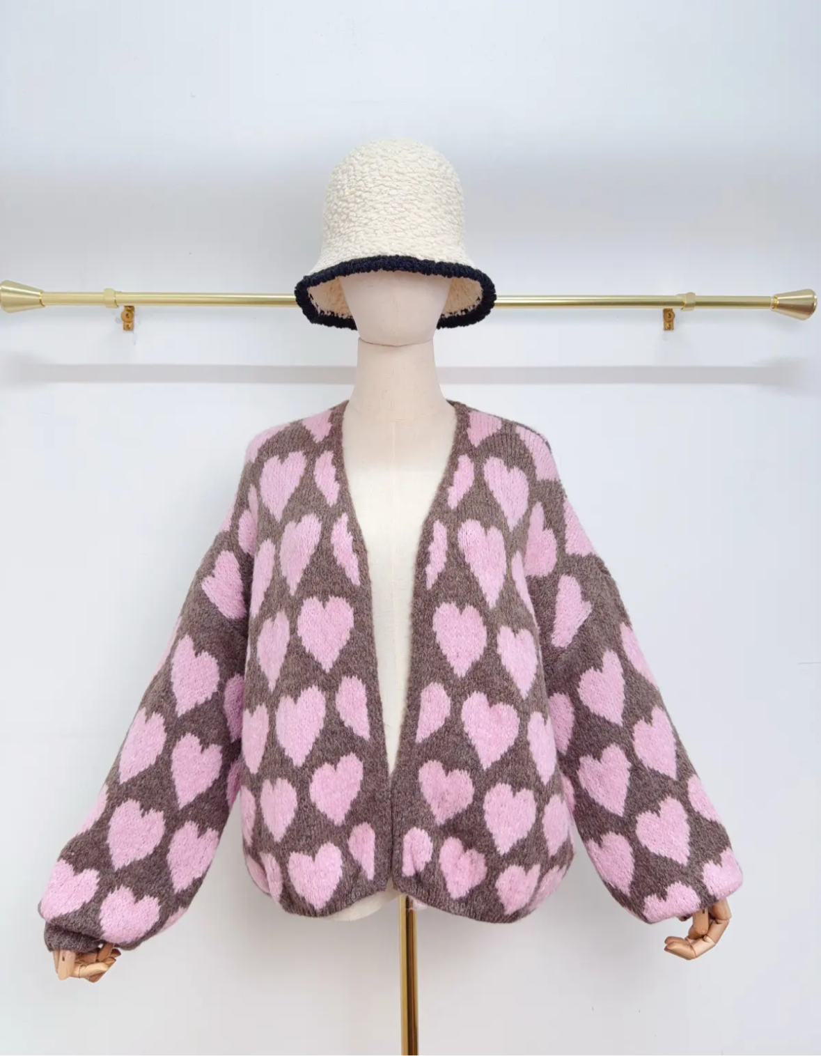 Herz Cardigan