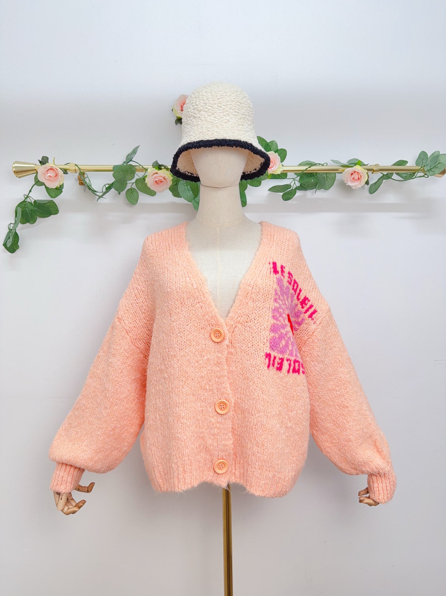 Le Soleil Strick Cardigan