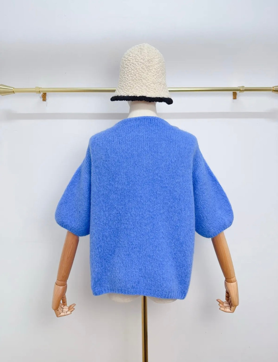 Kurzarm Cardigan Kid Mohair