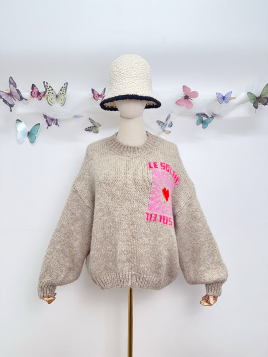 Le Soleil Strick Pullover