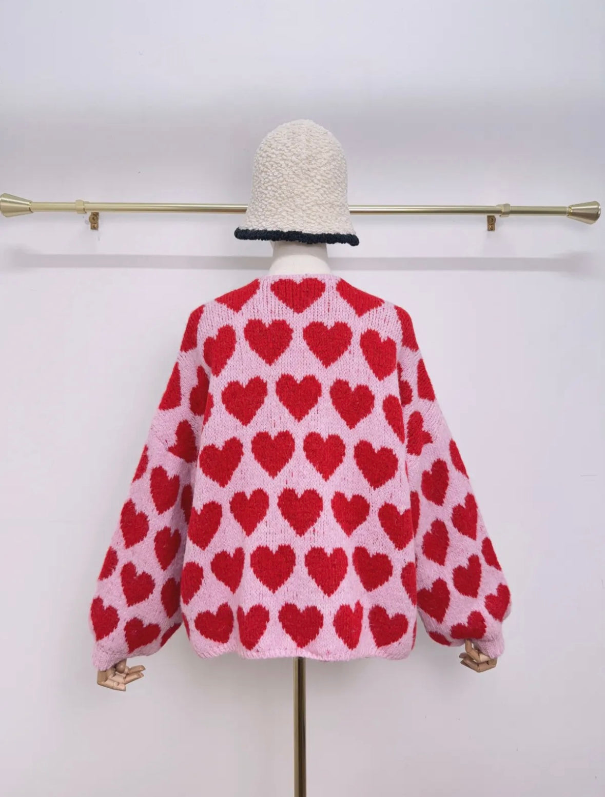 Herz Cardigan