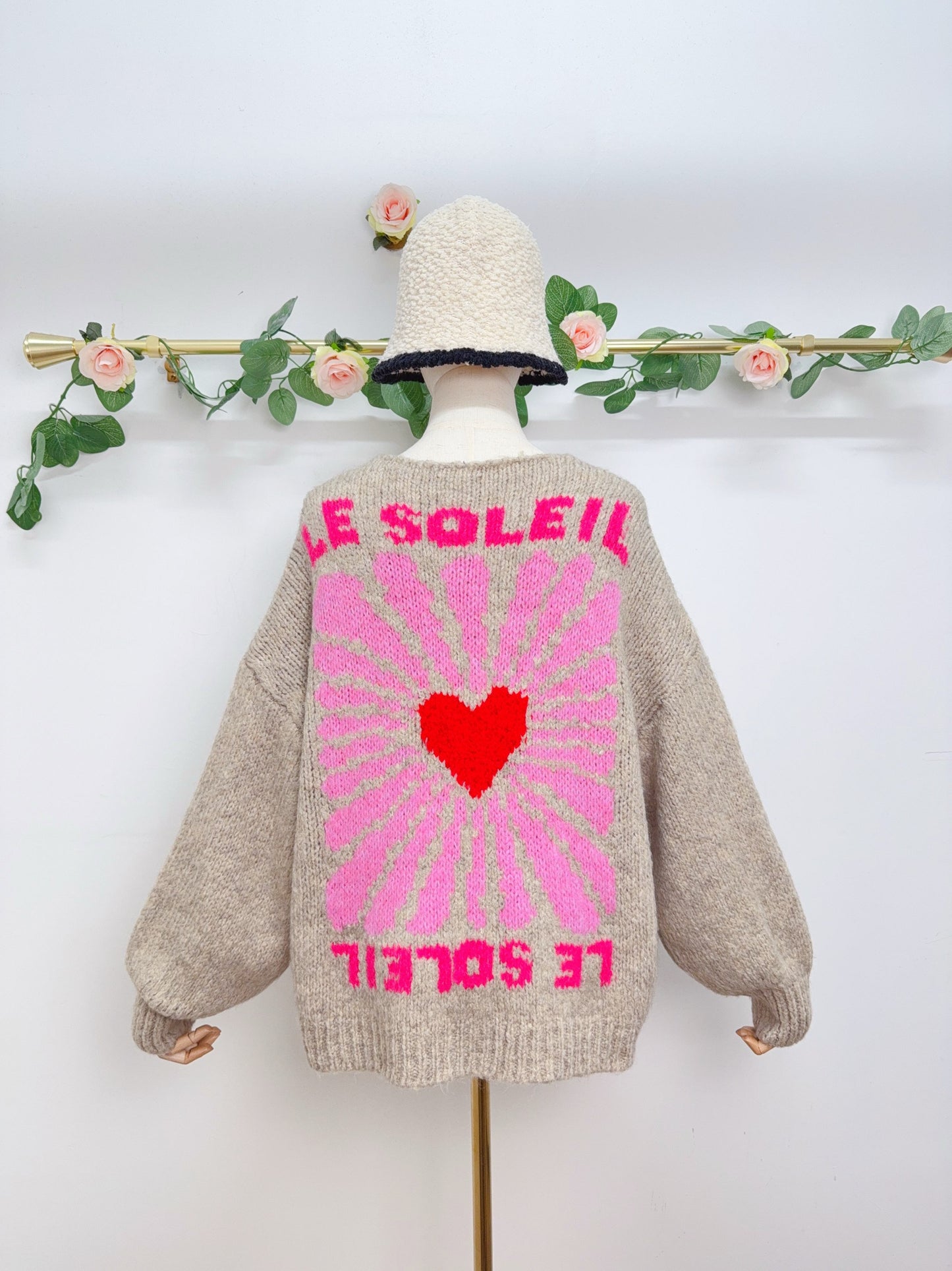 Le Soleil Strick Cardigan
