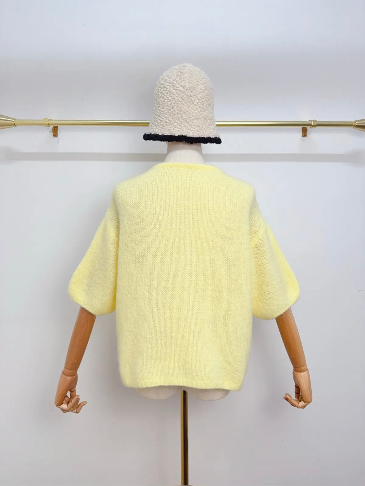Kurzarm Cardigan Kid Mohair