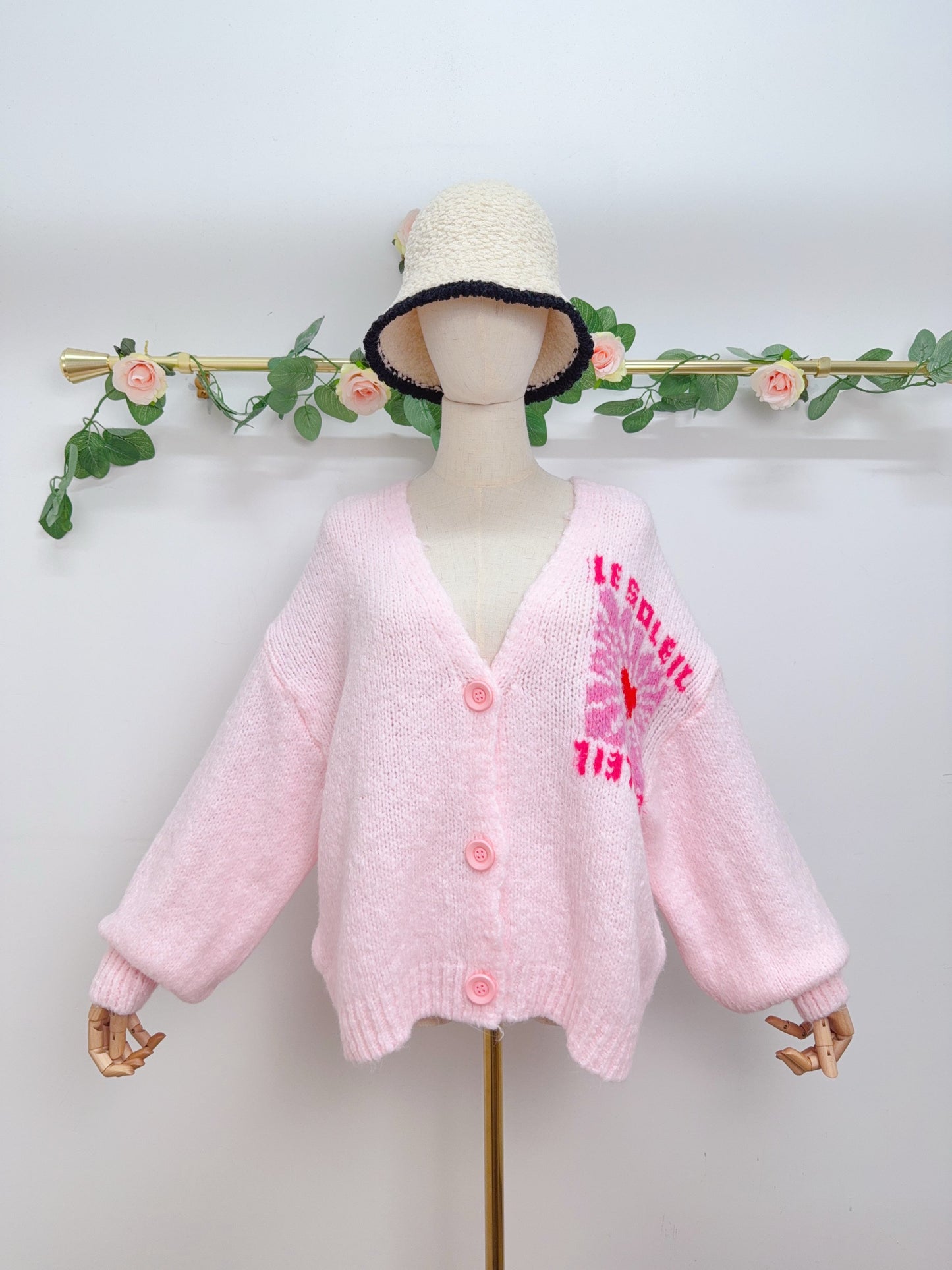 Le Soleil Strick Cardigan