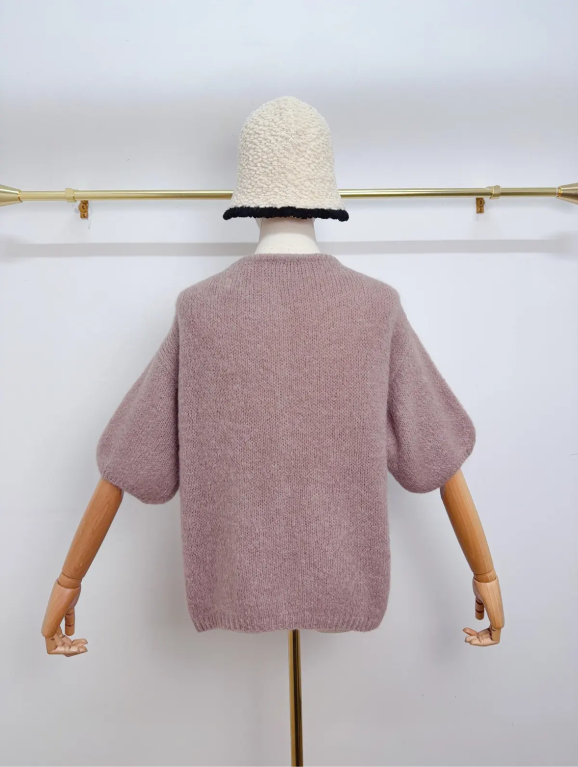 Kurzarm Cardigan Kid Mohair