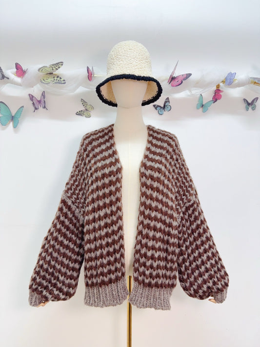 Cardigan Zickzack