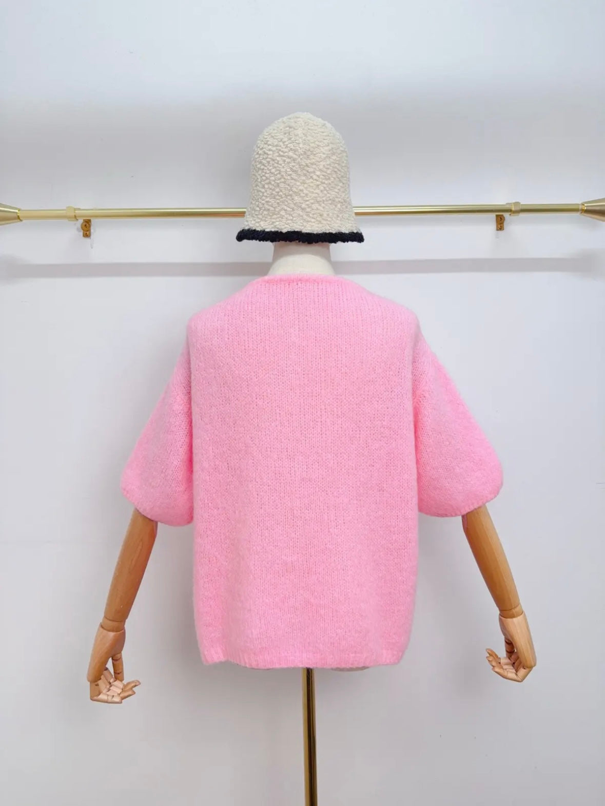 Kurzarm Cardigan Kid Mohair