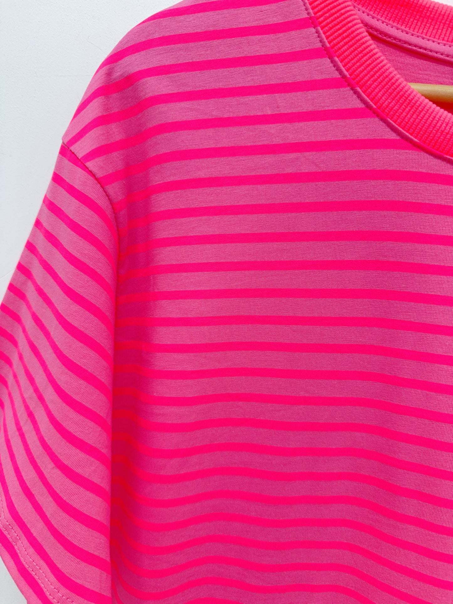 Kleid Sweat Gestreift