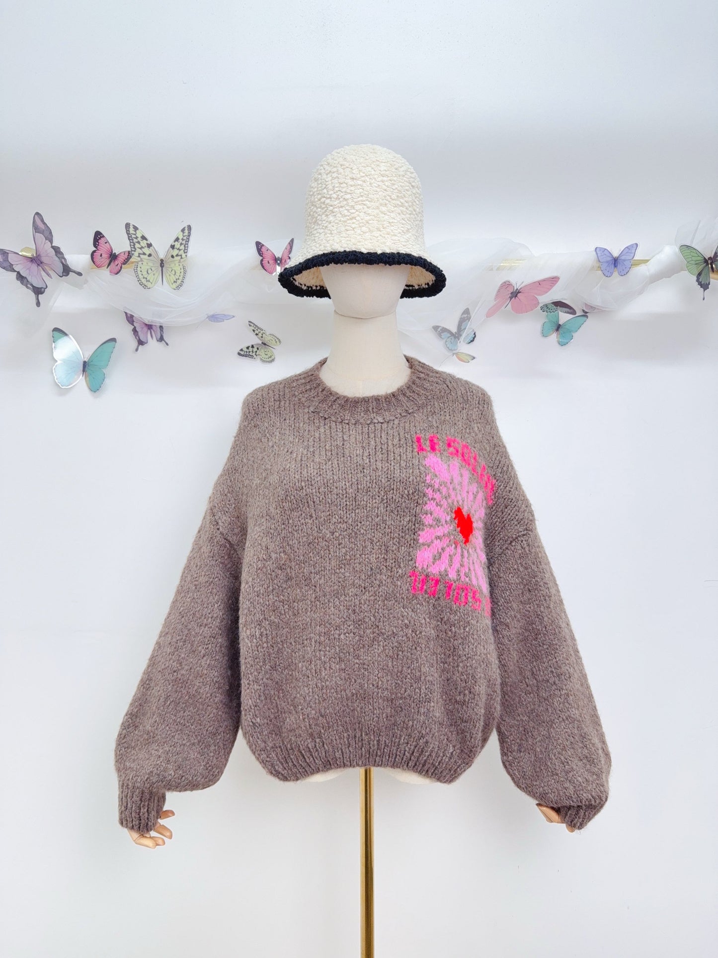 Le Soleil Strick Pullover