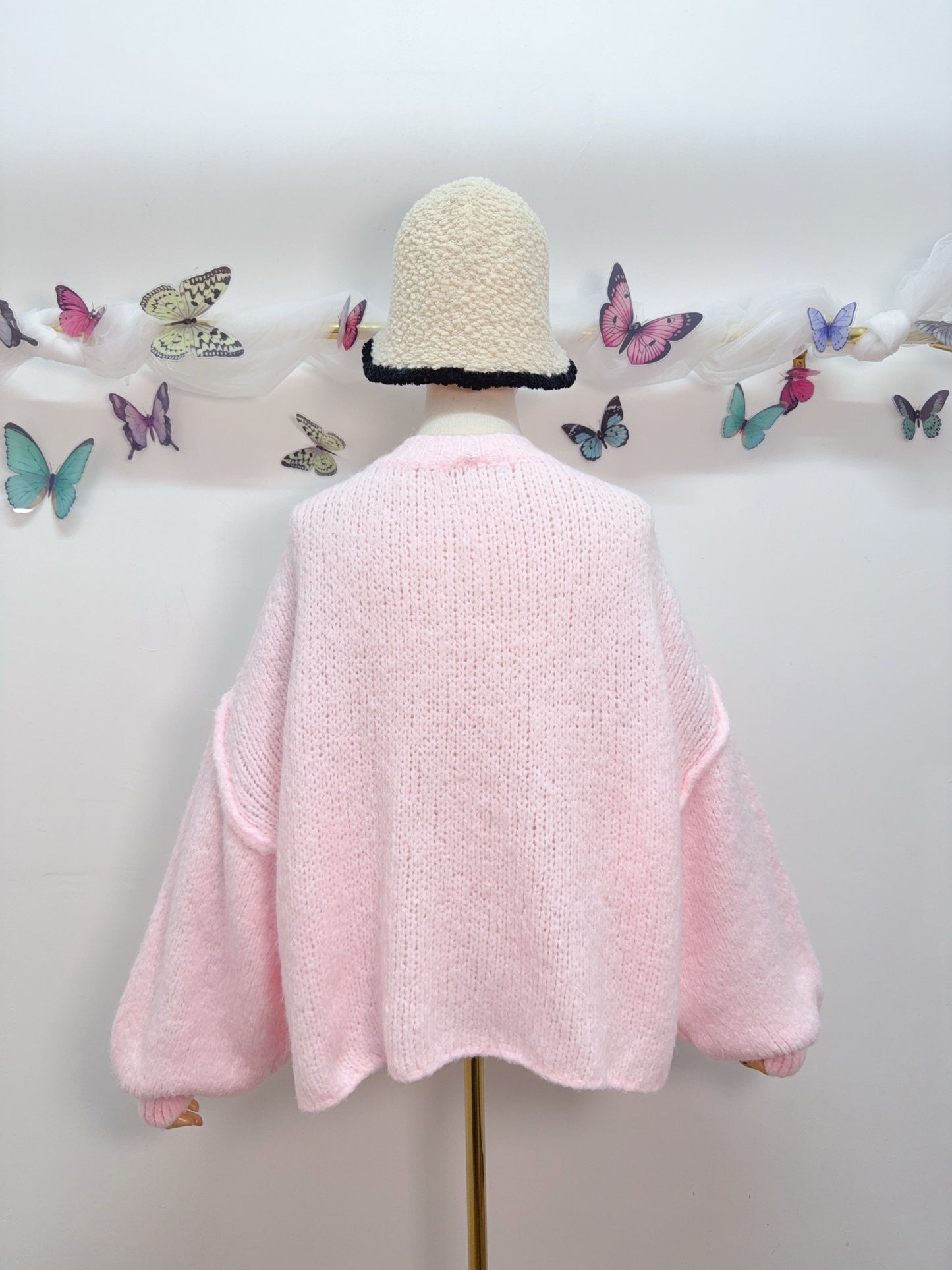 Cardigan Goldknöpfe