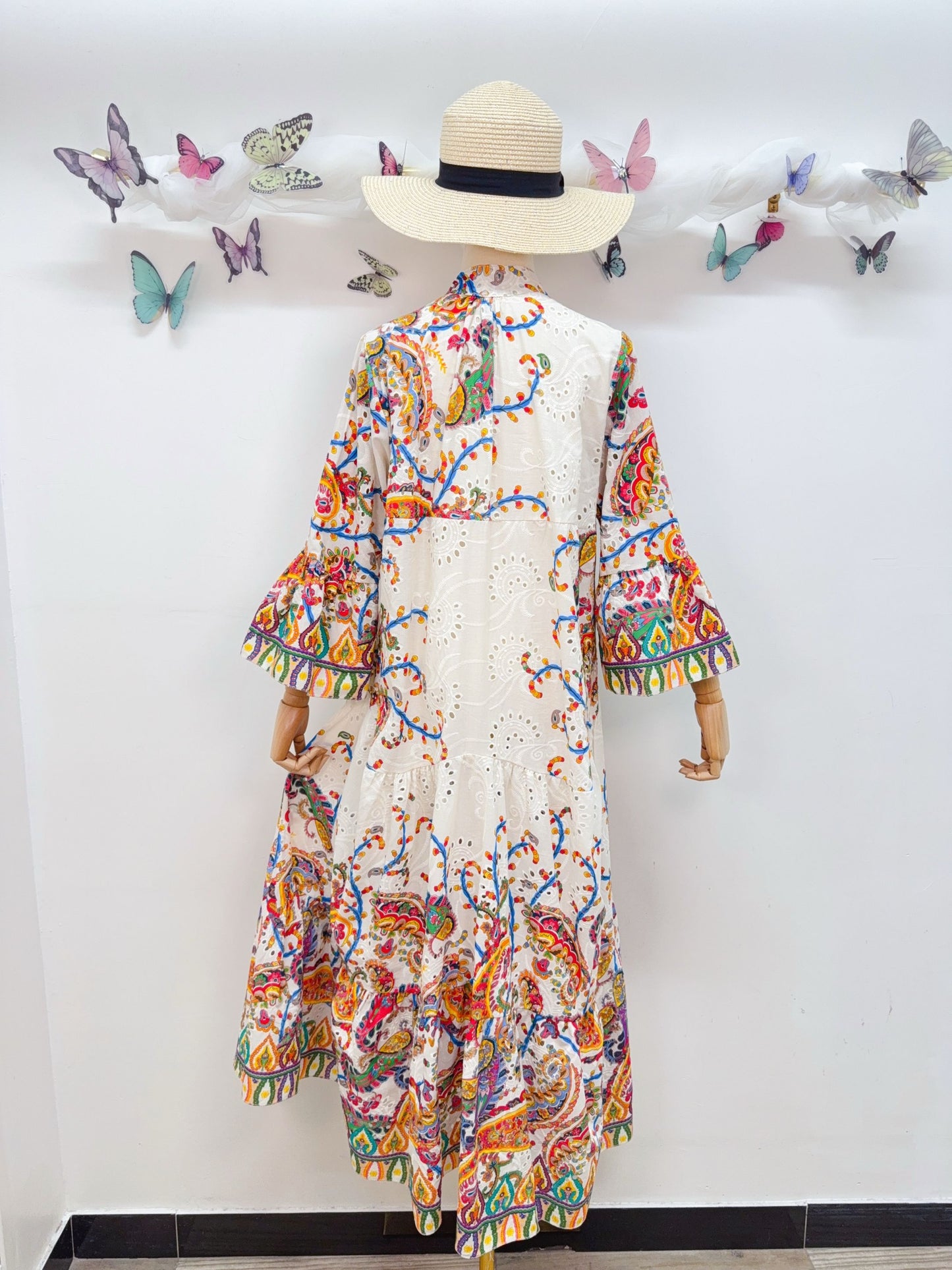 Baumwolle Kleid Muster