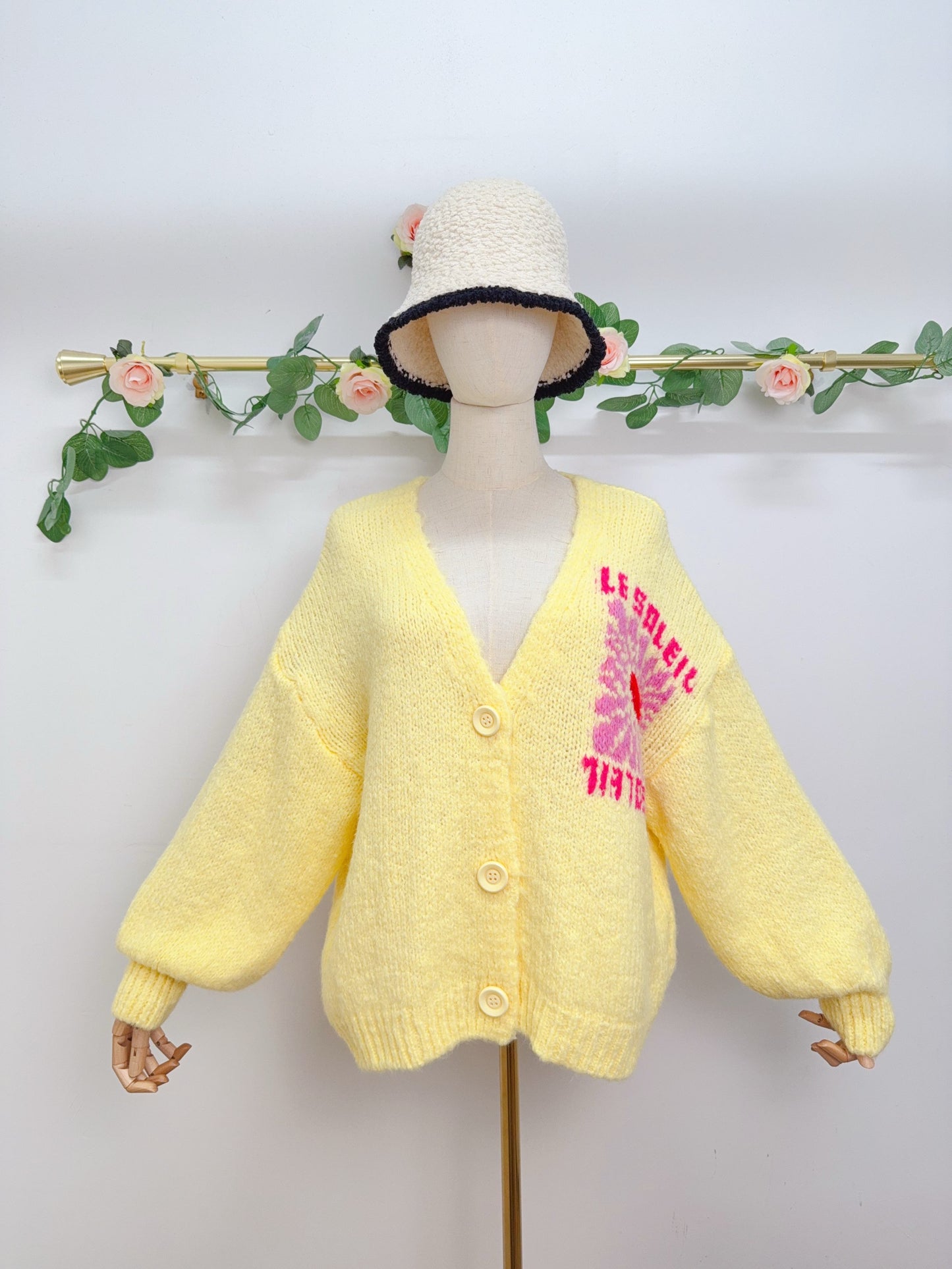 Le Soleil Strick Cardigan