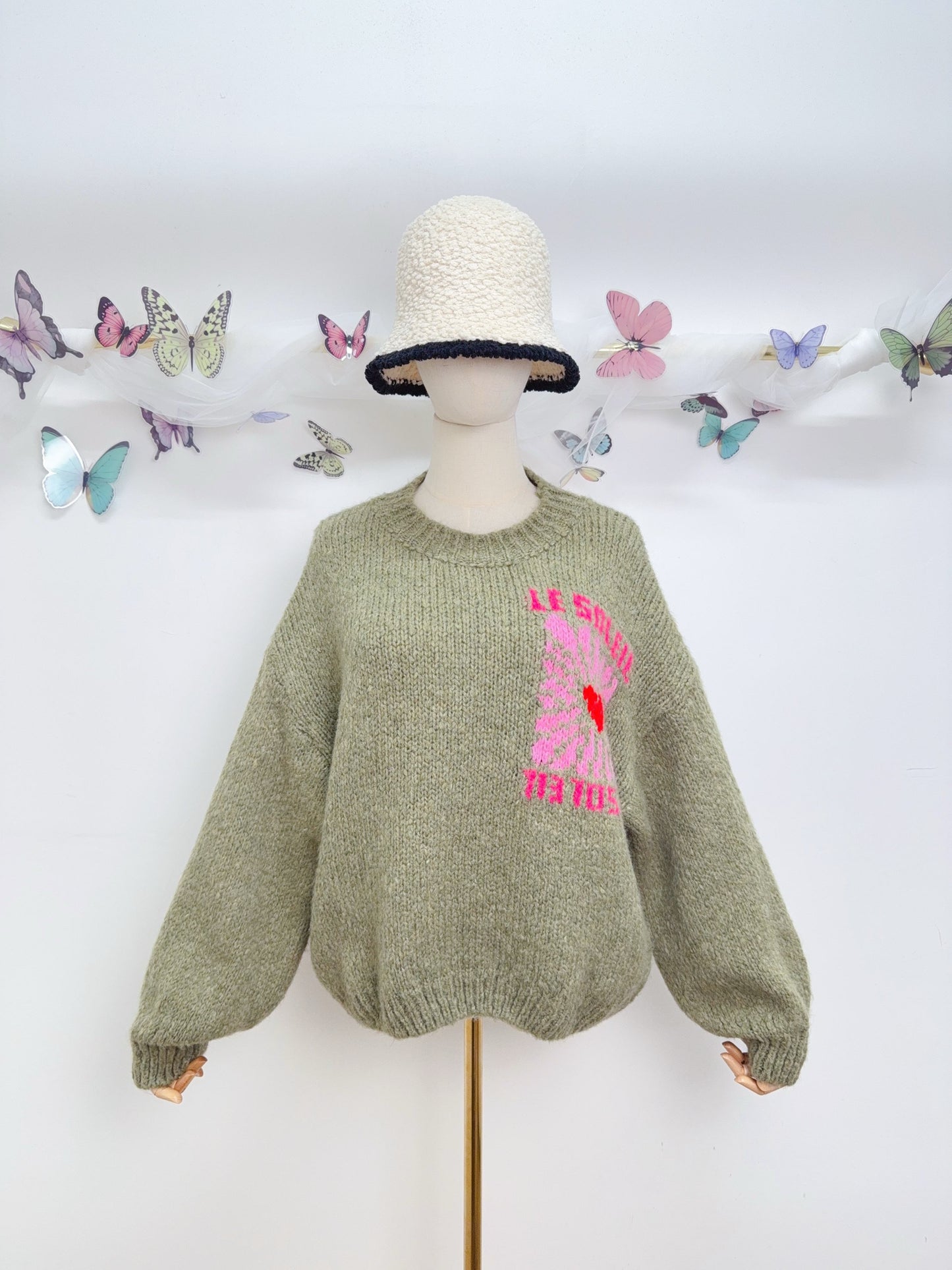 Le Soleil Strick Pullover