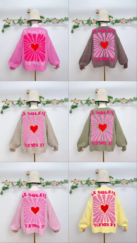 Le Soleil Strick Cardigan