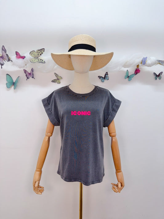 T-Shirt Iconic Kurzarm