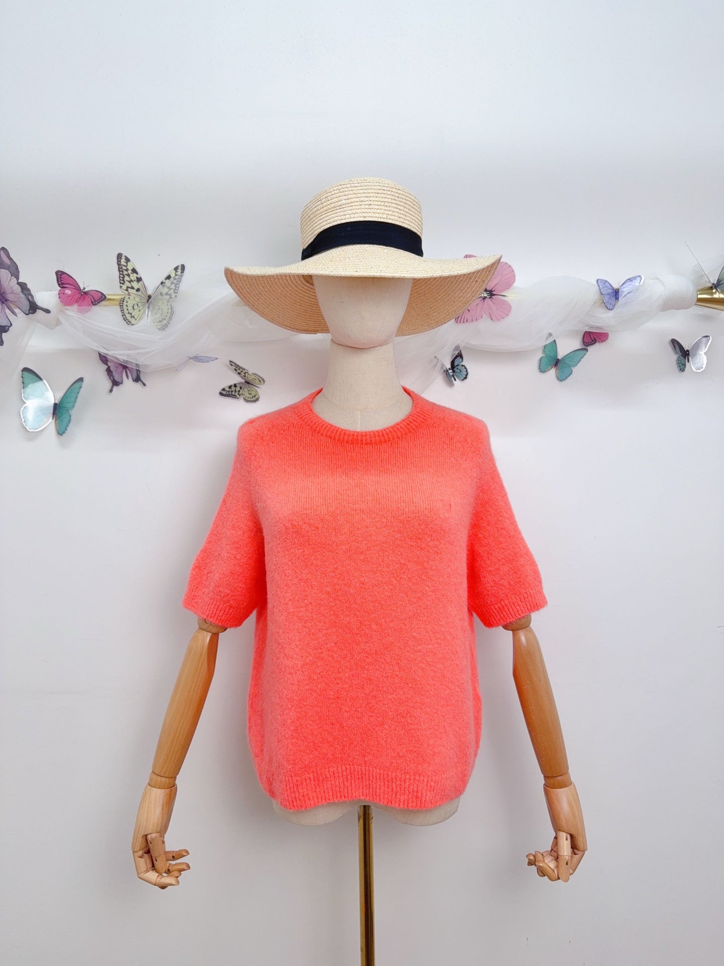 Kurzarm Pullover Baby Alpaka