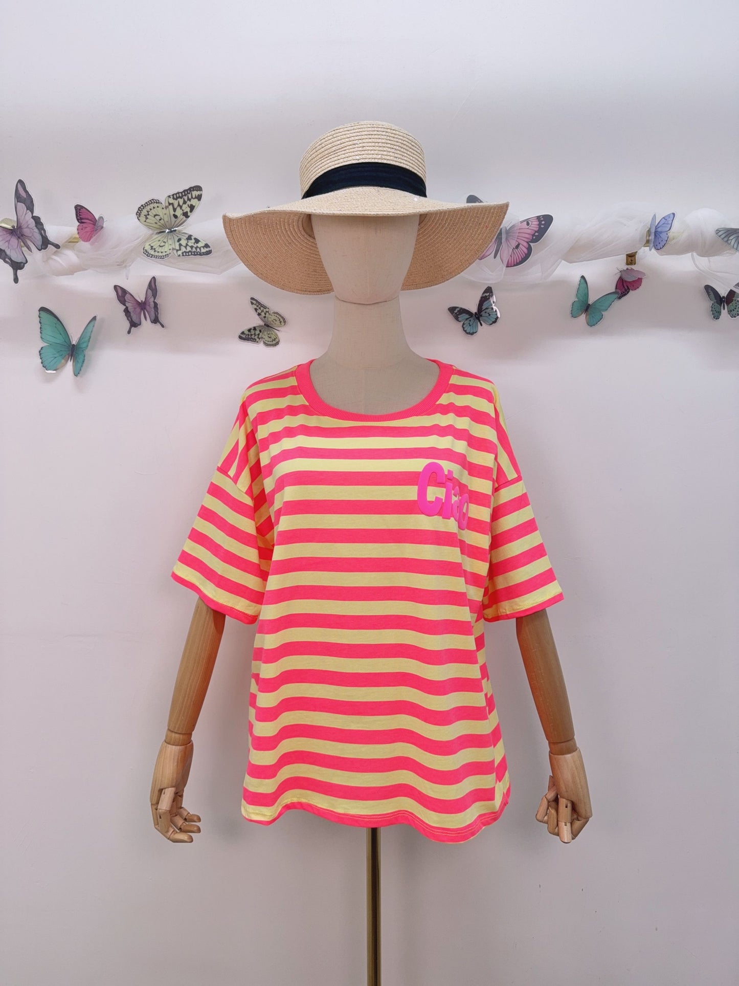 T-Shirt Ciao Streifen