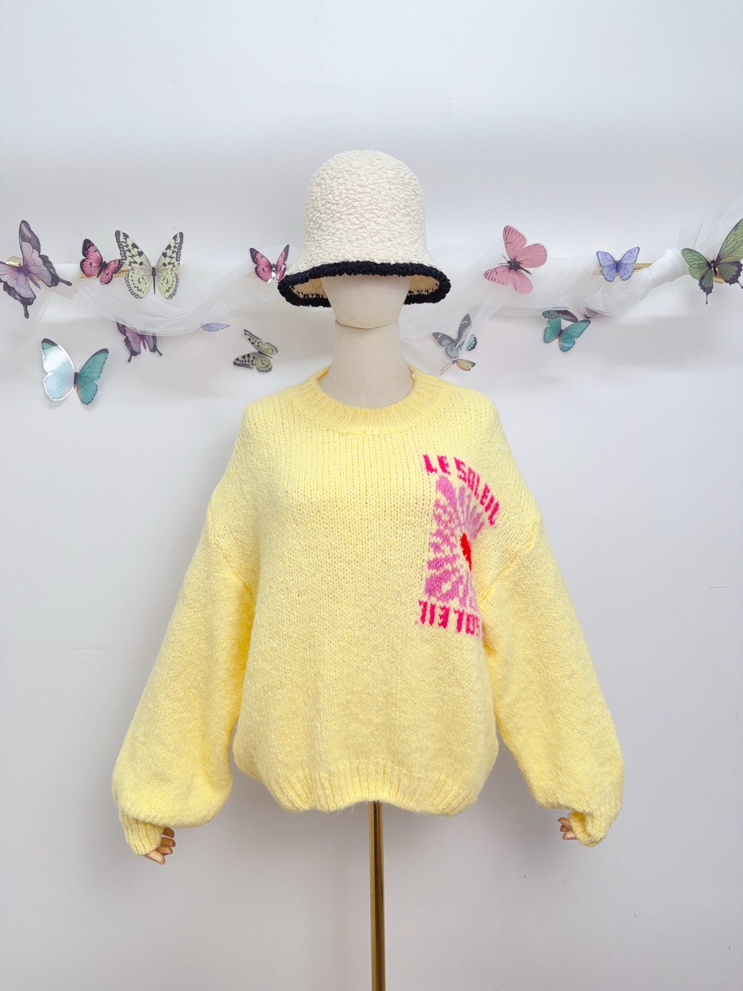 Le Soleil Strick Pullover