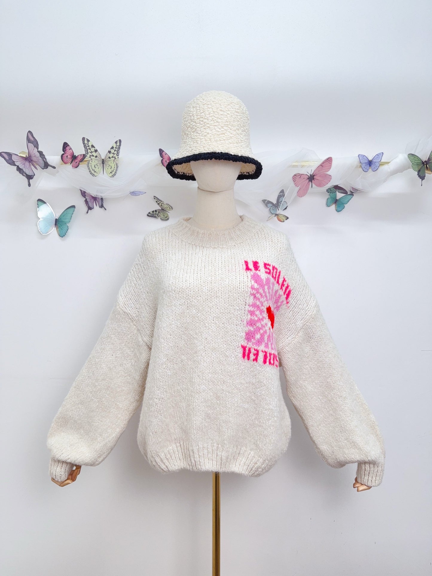 Le Soleil Strick Pullover