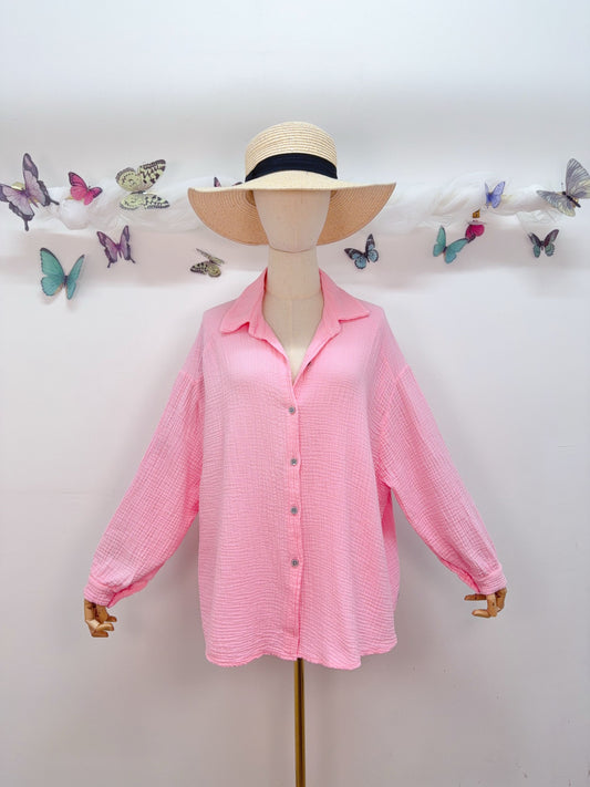 Musselin Bluse Dolce Vita