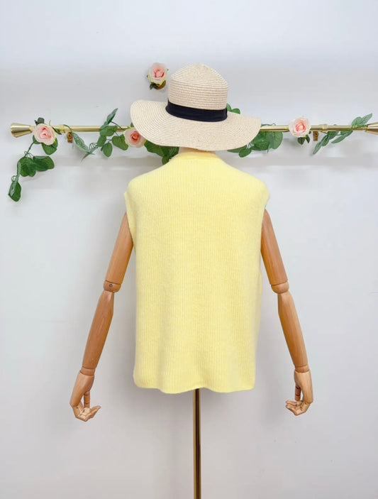 Kurzarm Smiley Patch Weste