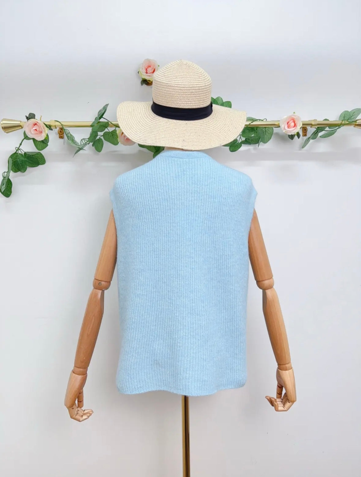 Kurzarm Smiley Patch Weste