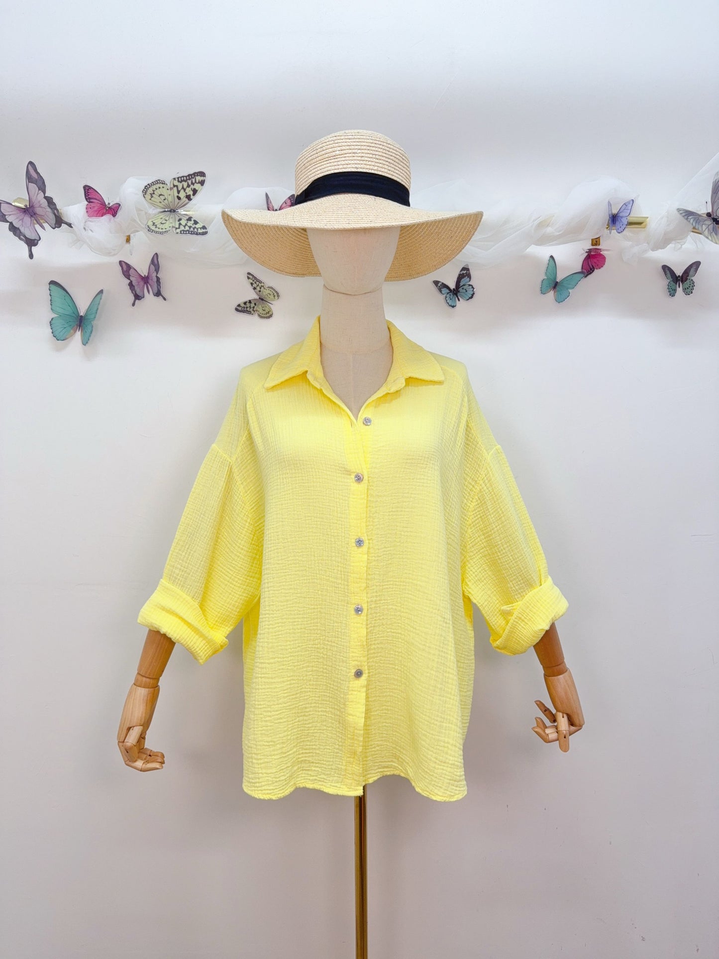 Musselin Bluse Lucky