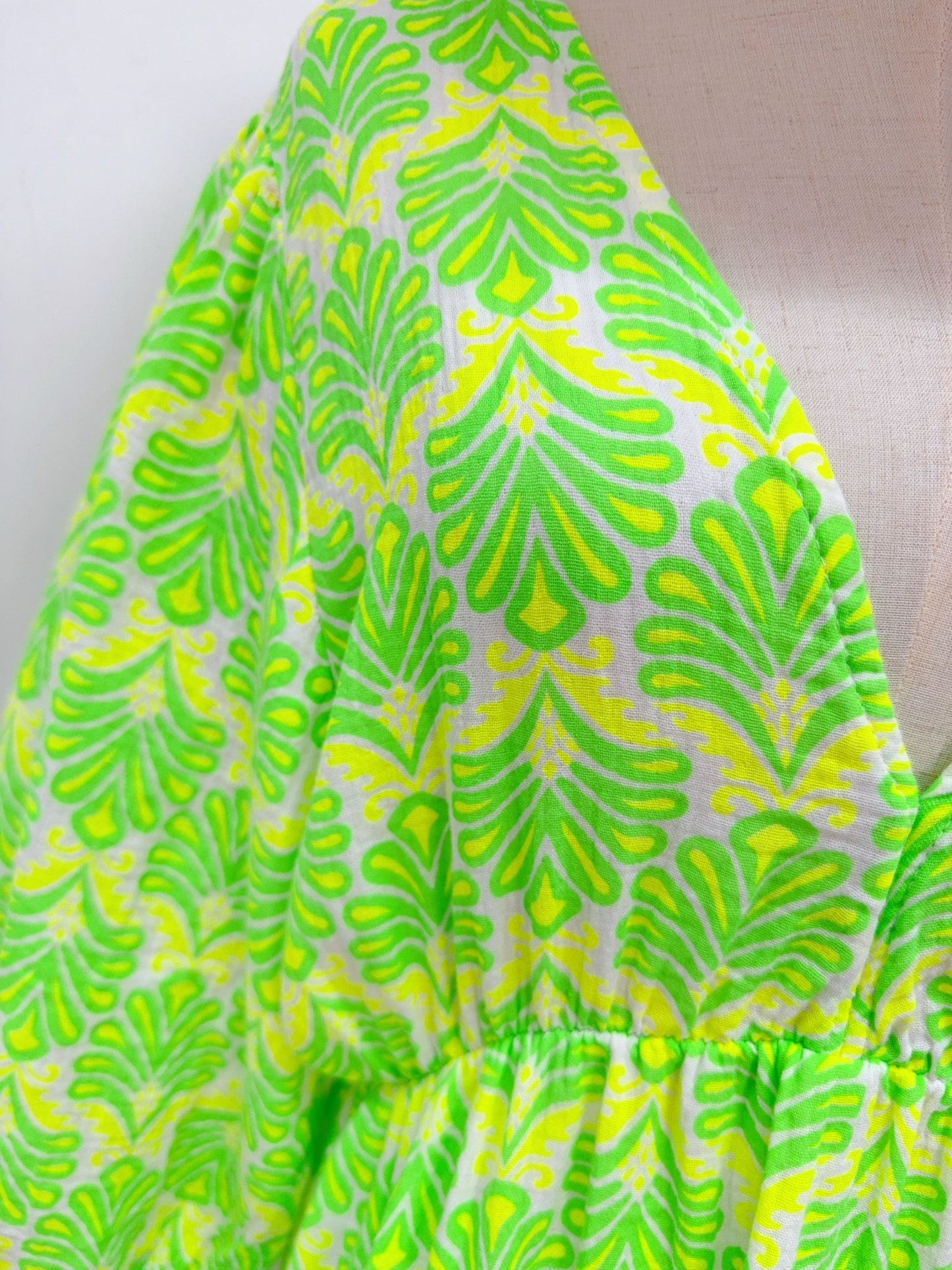 Musselin Kleid Muster