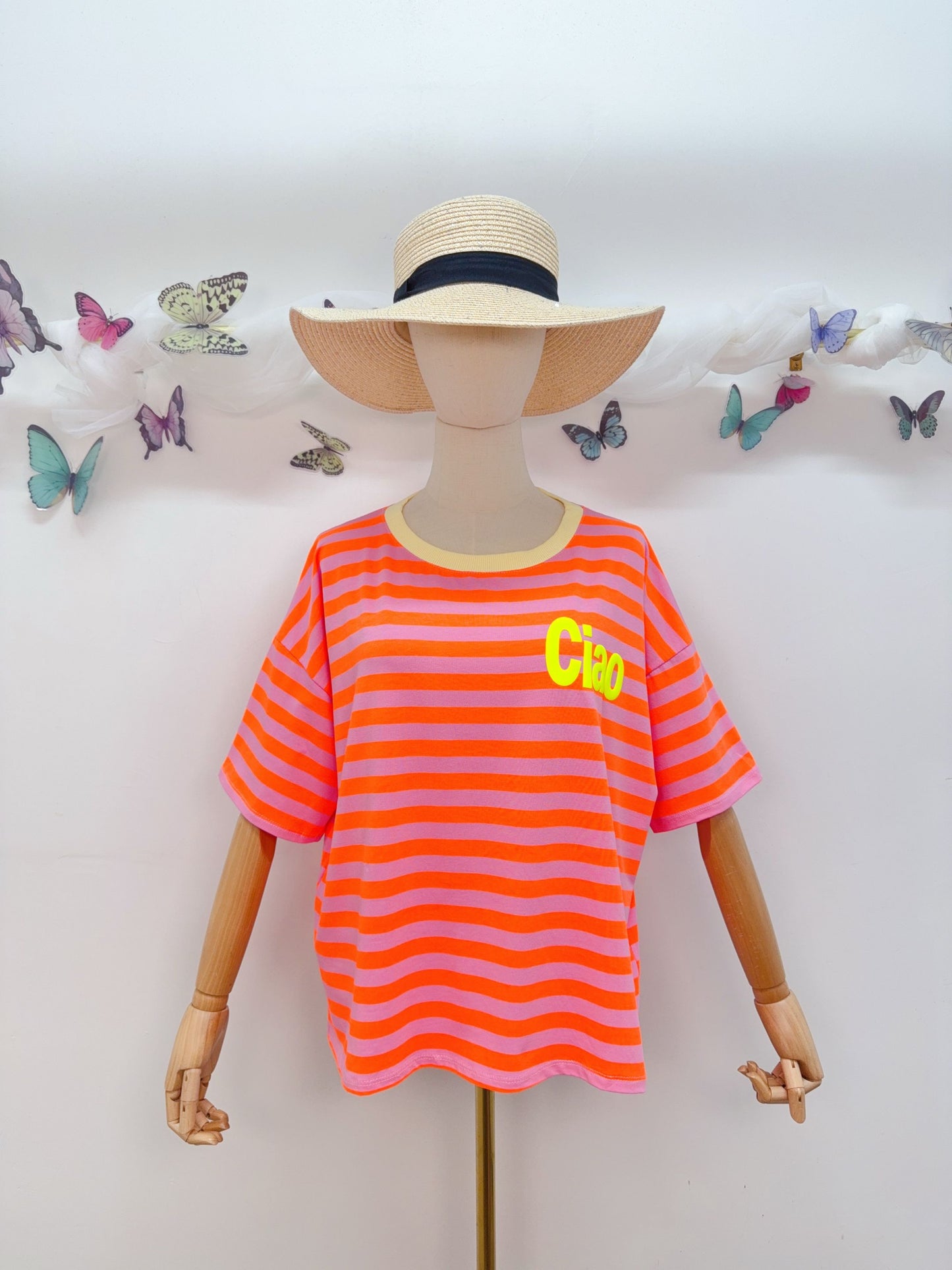 T-Shirt Ciao Streifen