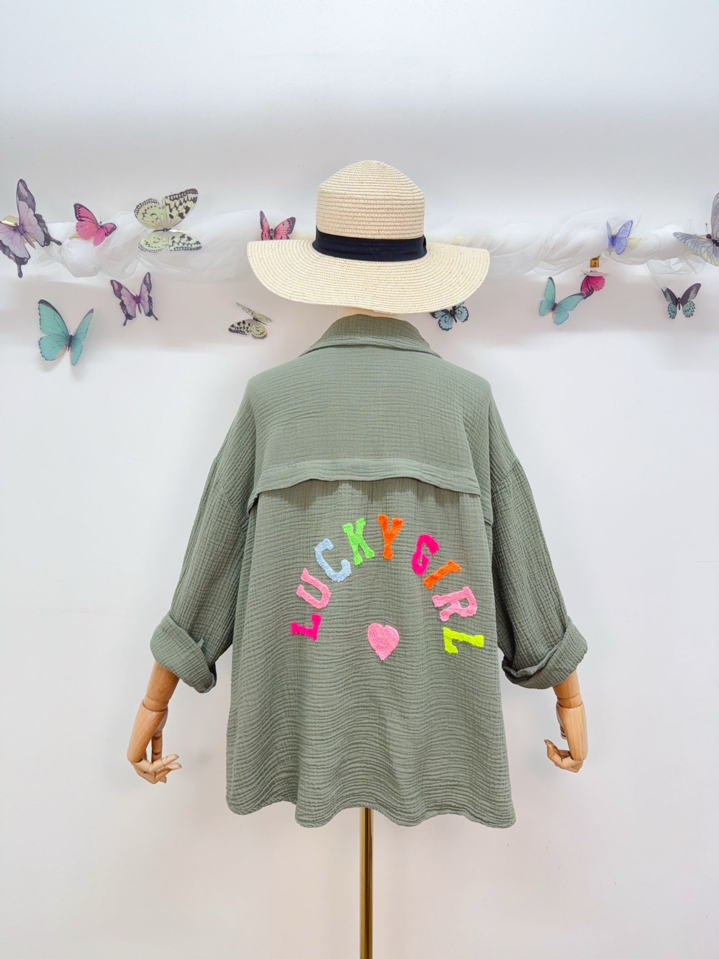 Musselin Bluse Lucky