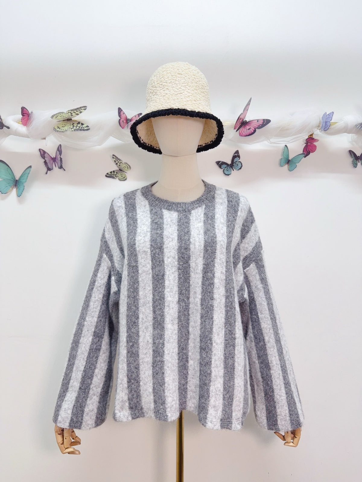 Streifen Pullover