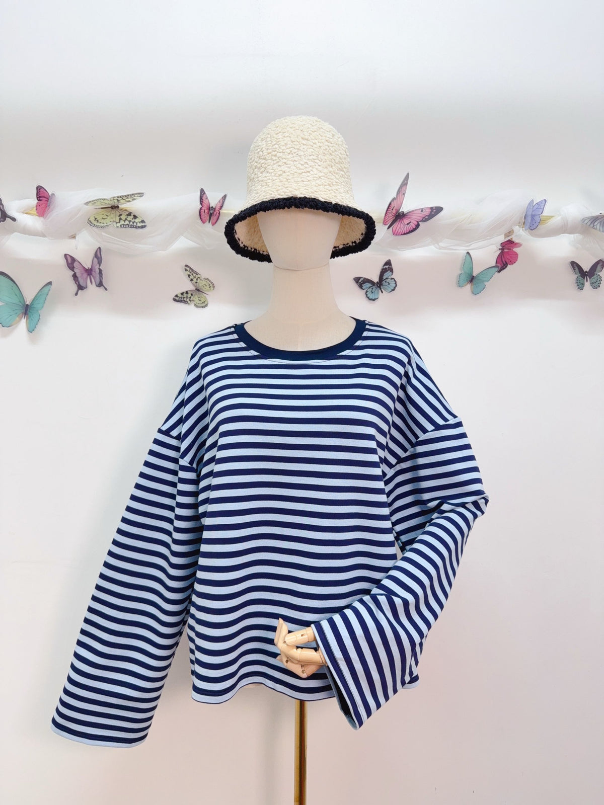 Sweatshirt Streifen