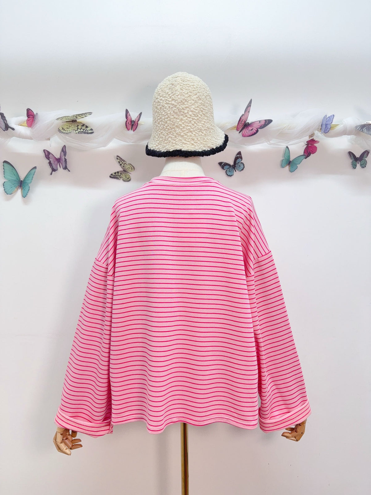 Sweatshirt Gestreift
