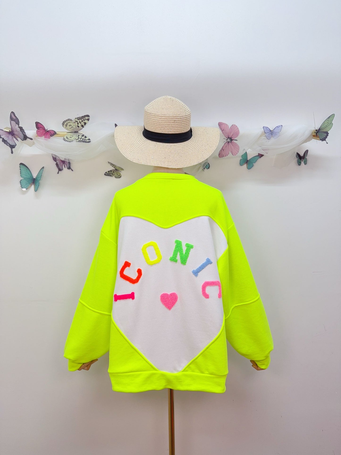 Neon Oversized Sweater Pulli Iconic