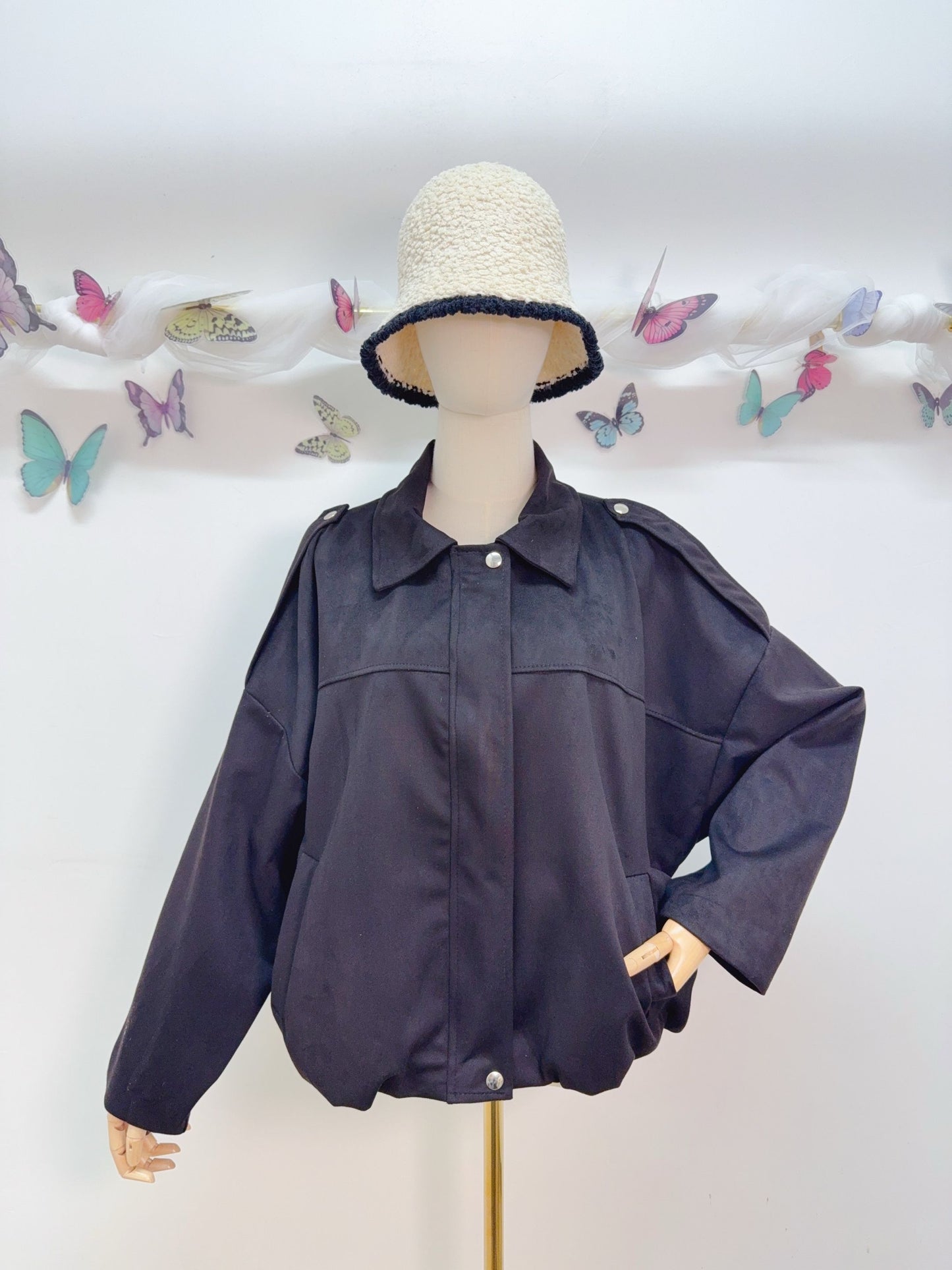 Biker Jacke Übergang