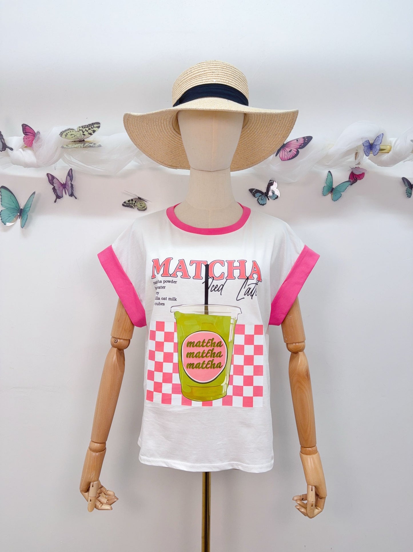T-Shirt Matcha Iced Latte