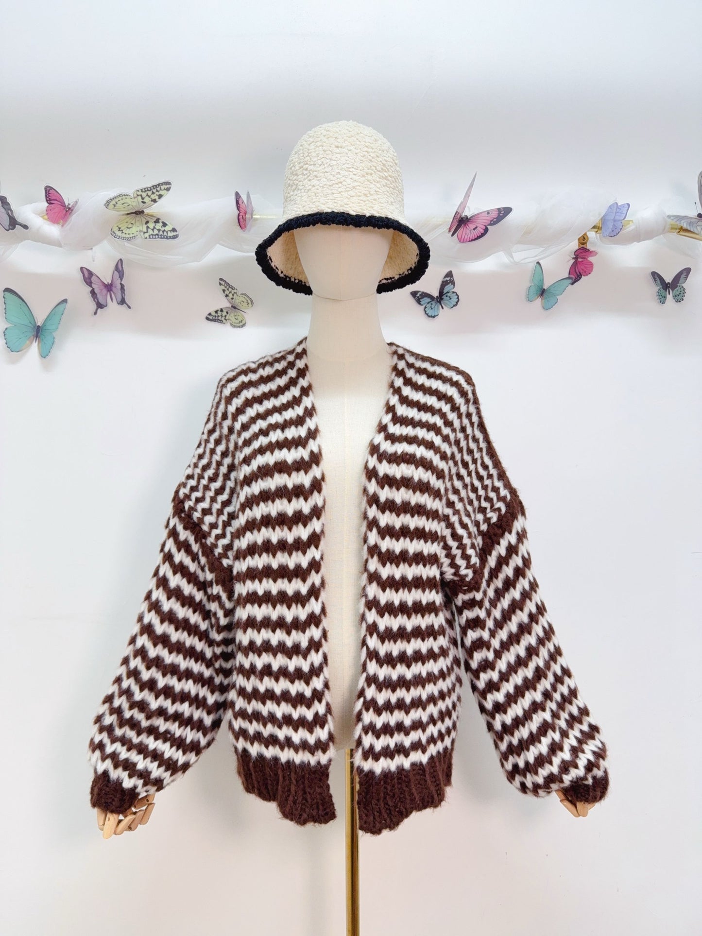 Cardigan Zickzack