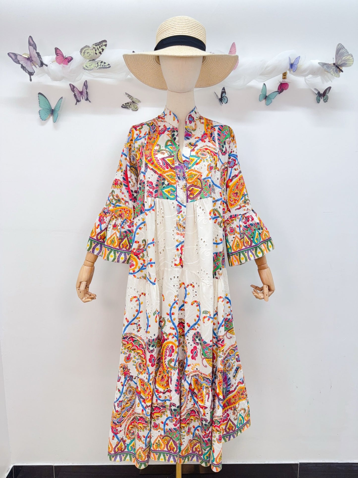 Baumwolle Kleid Muster