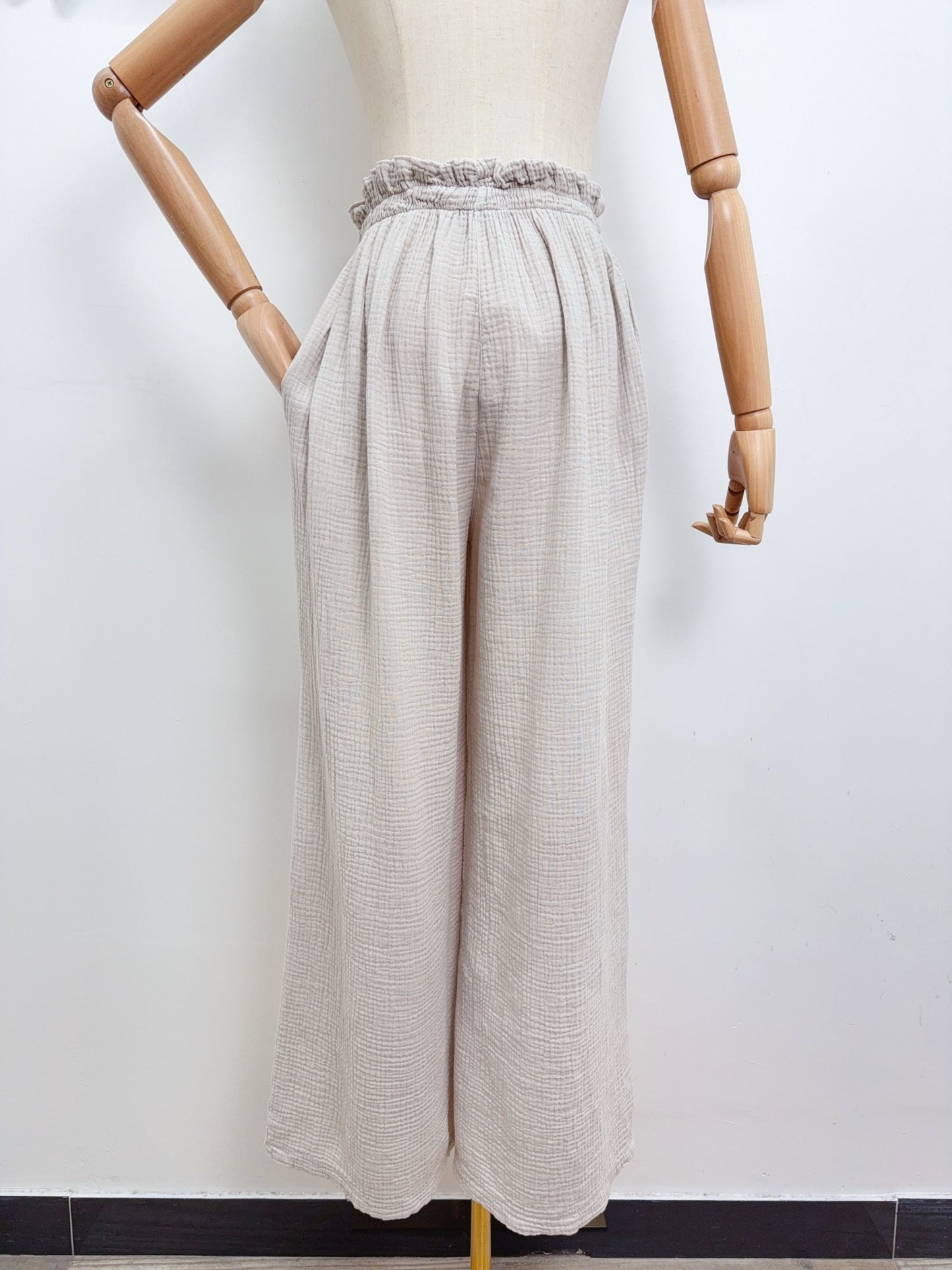 Musselin Hose Uni