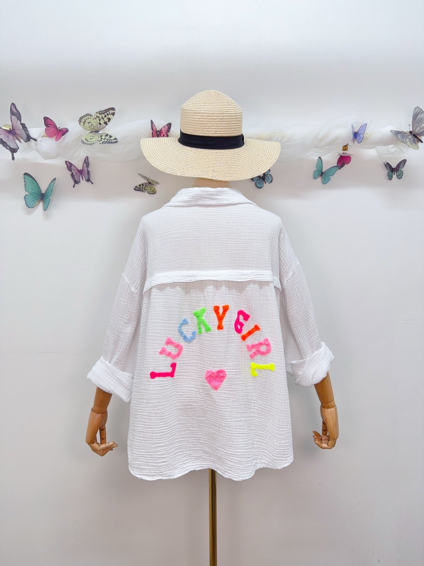 Musselin Bluse Lucky