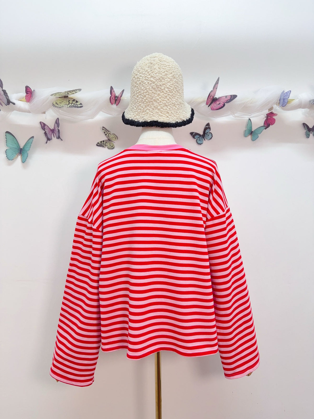 Sweatshirt Streifen