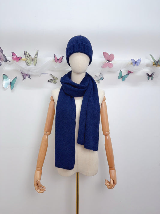 Baby Alpaka Mütze & Schal SET