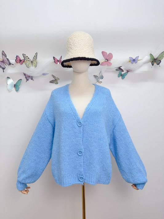 Smiley Strick Cardigan
