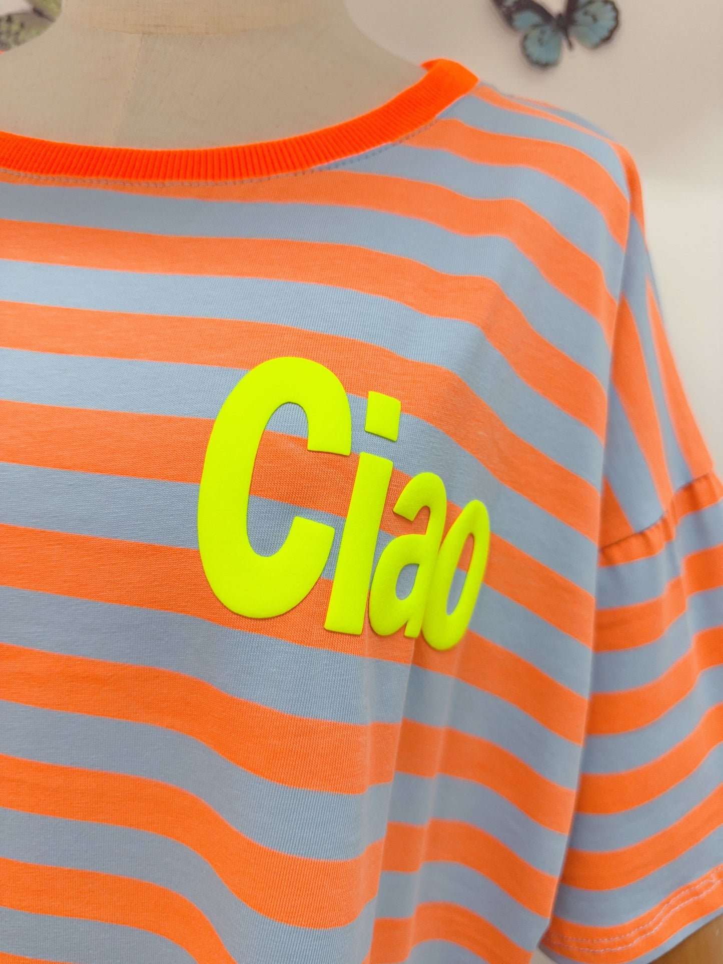 T-Shirt Ciao Streifen