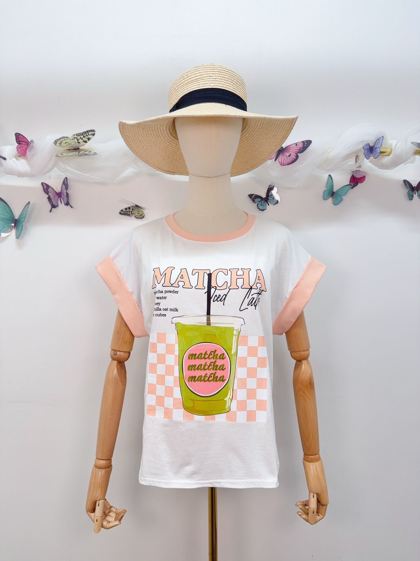 T-Shirt Matcha Iced Latte