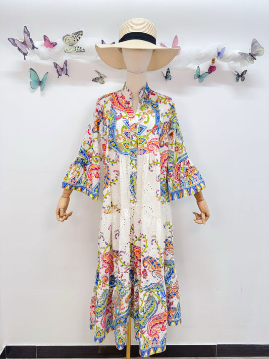 Baumwolle Kleid Muster