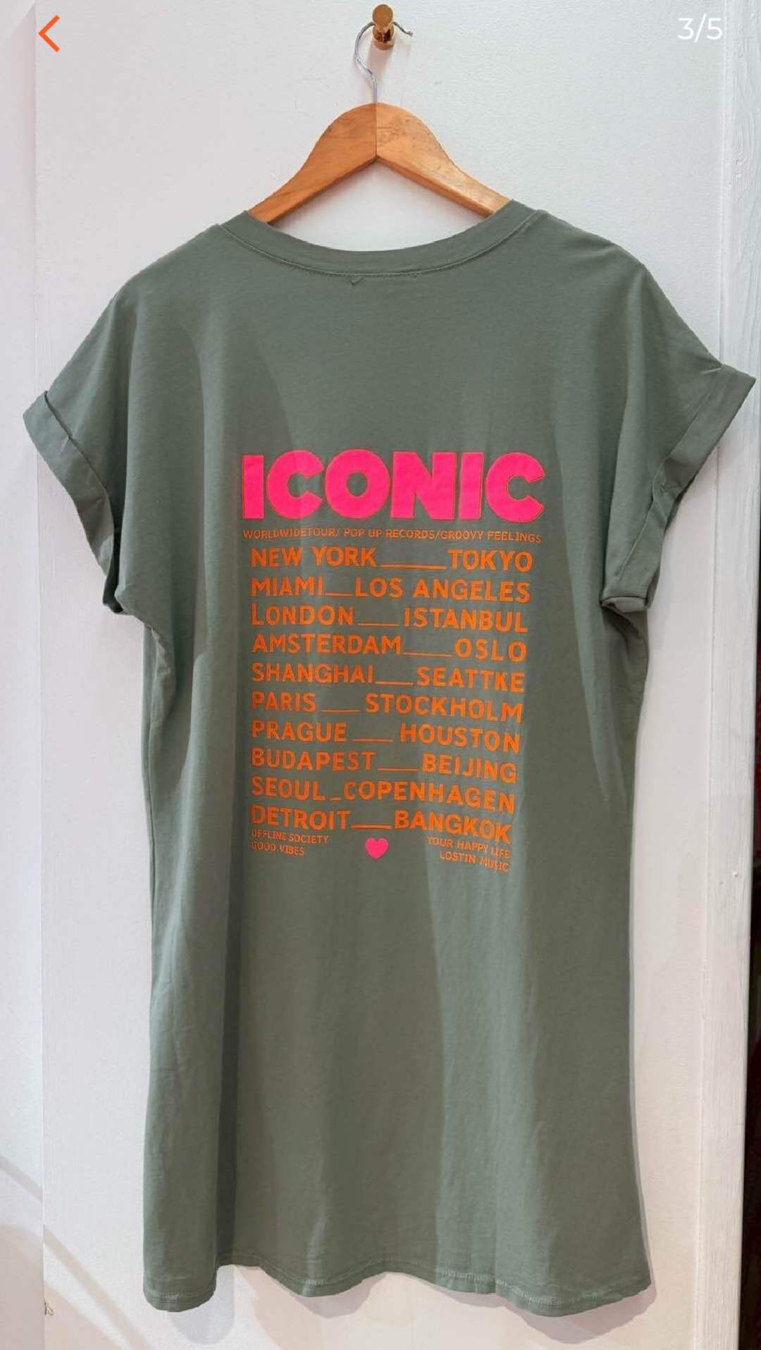 Iconic Kleid Kurz New York
