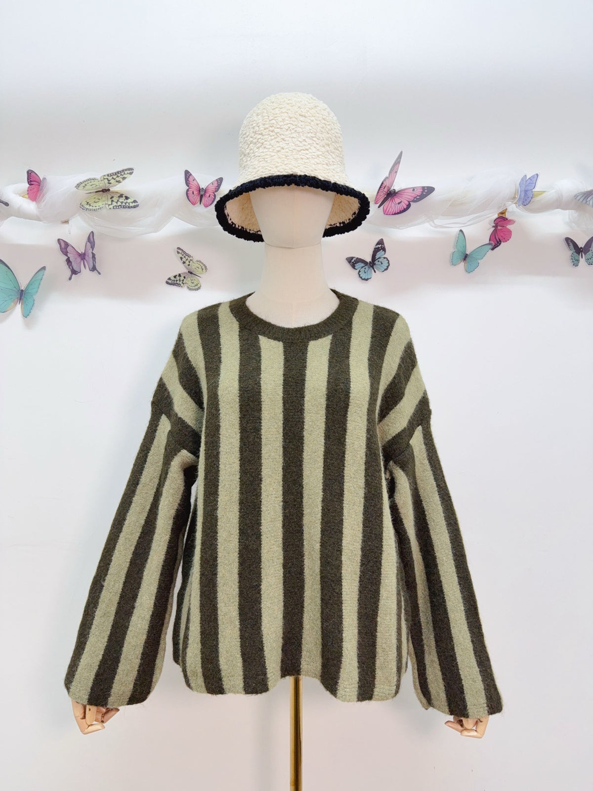 Streifen Pullover
