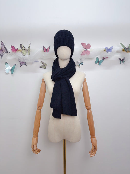 Baby Alpaka Mütze & Schal SET